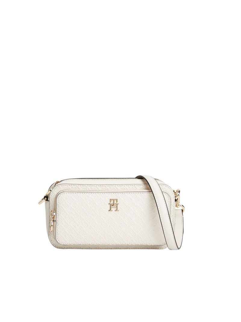 モノグラムデイリーカメラバッグ 26SS  TOMMY HILFIGER トミーヒルフィガー 御徒面子 ボディバッグ・ウエストポーチ 黒いこと 白いこと【貨物輸送無料】[ Fashion]
