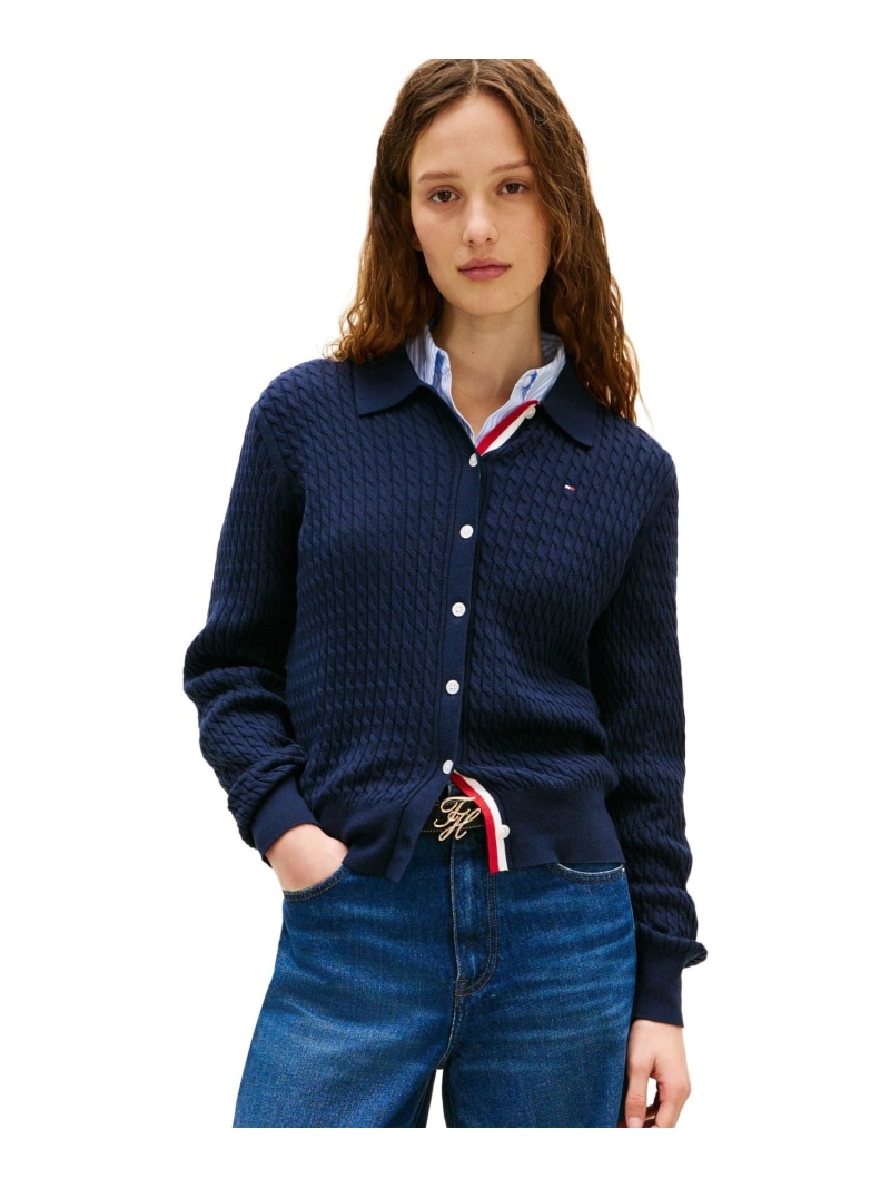 専用トミーヒルフィガー　カーディガン　トップス　ニット 楽天市場】【SALE／40%OFF】(M)TOMMY HILFIGER(トミーヒルフィガー