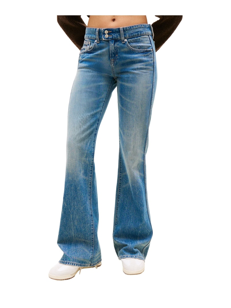 SIA LOW BOOTCUT EI2033 26SS TOMMY JEANS トミーヒルフィガー パンツ ジーンズ・デニムパンツ ブルー【送料無料】[ Fashion]