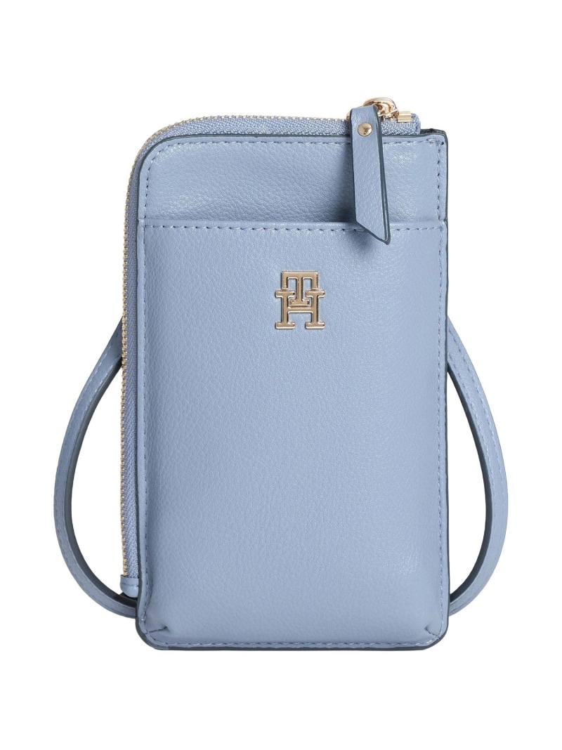 ストラップ付きフォーンウォレット TOMMY HILFIGER トミーヒルフィガー 財布・ポーチ・ケース 財布 ブルー ホワイト【送料無料】[ Fashion]
