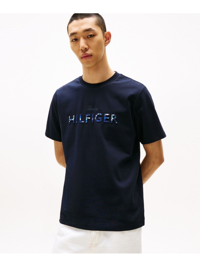 トロピカルフローラルヒルフィガーTシャツ トロピカルフローラルヒルフィガーTシャツ | トミー