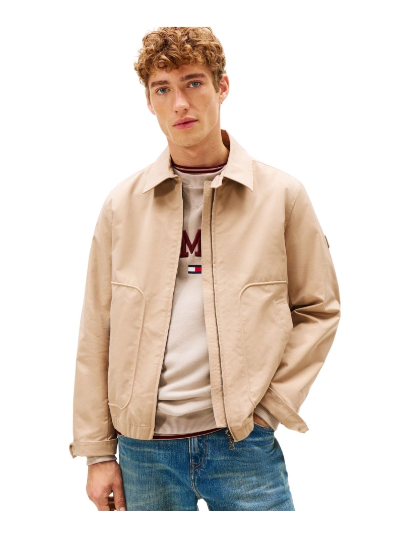 アイビージャケット TOMMY HILFIGER トミーヒルフィガー ジャケット・アウター ブルゾン・ジャンパー ベージュ【送料無料】[ Fashion]