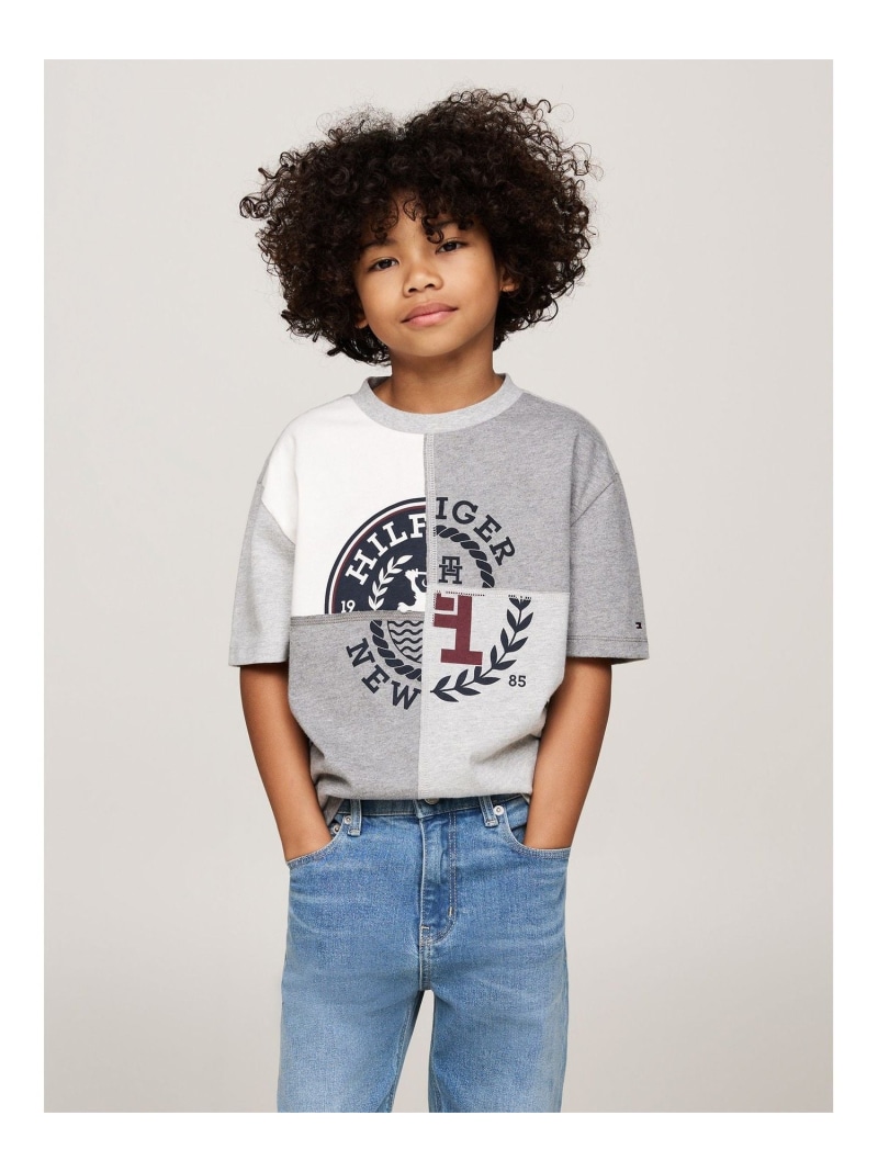   総柄 Tシャツ キッズ トミーヒルフィガー 男の子 楽天市場】【送料無料】【TOMMY HILFIGER】トミーヒルフィガー 子ども