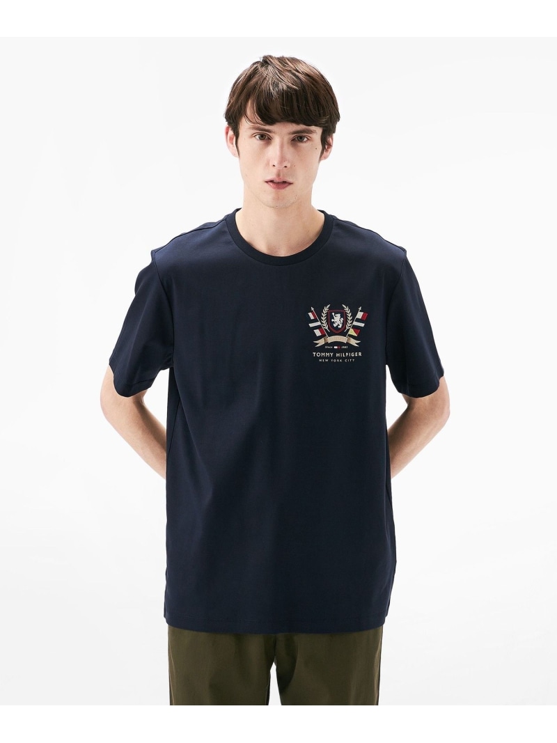 トロピカルフローラルヒルフィガーTシャツ トロピカルフローラルヒルフィガーTシャツ | トミー