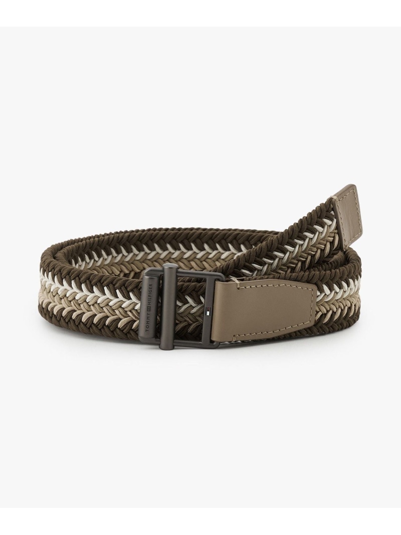 ローラーバックルウェビング3.5胴締め TOMMY HILFIGER トミーヒルフィガー 流行り物雑貨 胴締め 米国海軍 白いこと【貨物輸送無料】[ Fashion]