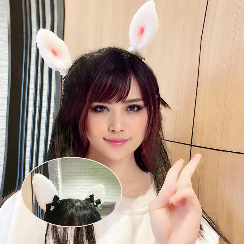 楽天市場】ヘアクリップ ヘアアクセサリー かわいい ウサミミ 兎