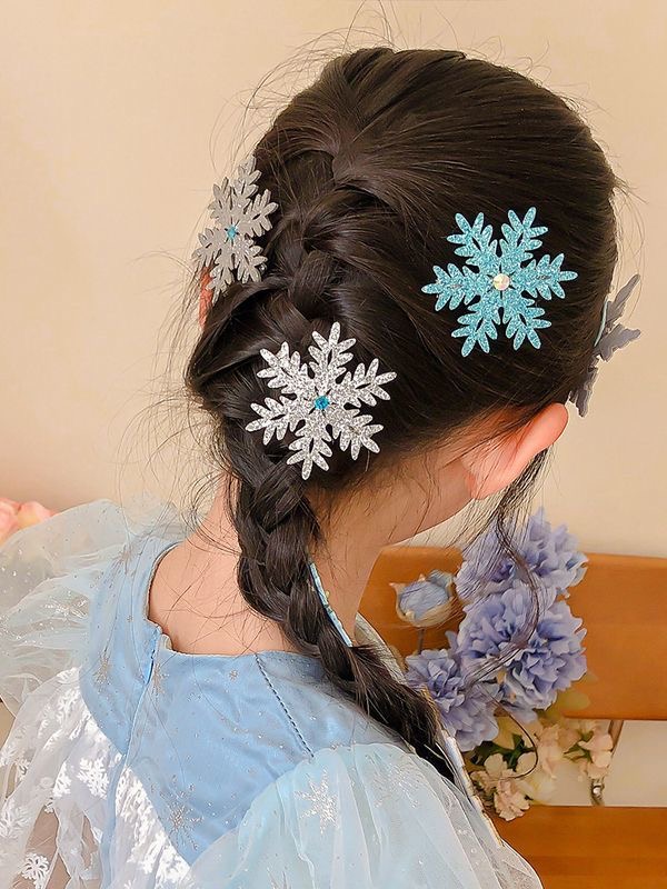 雪のヘアアクセサリー｜雪の結晶型！かわいいヘアアクセのおすすめを教えて！