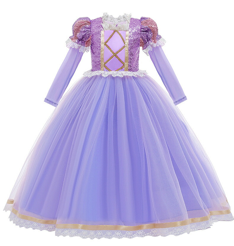 楽天市場】裏起毛 こどもドレス プリンセスドレス エルサ女の子 長袖