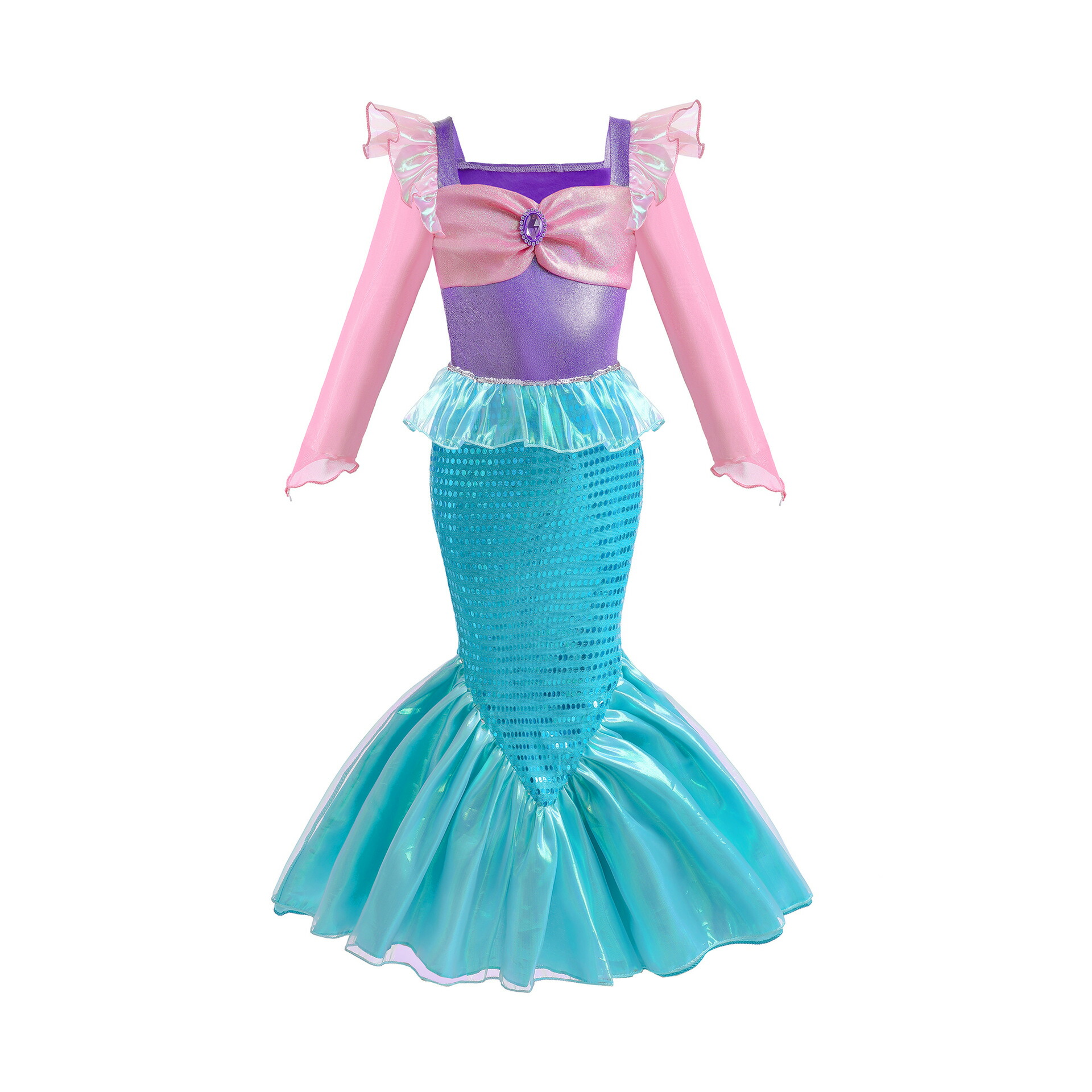 楽天市場】【P10】ハロウィン 仮装 人魚姫 子供服 プリンセス