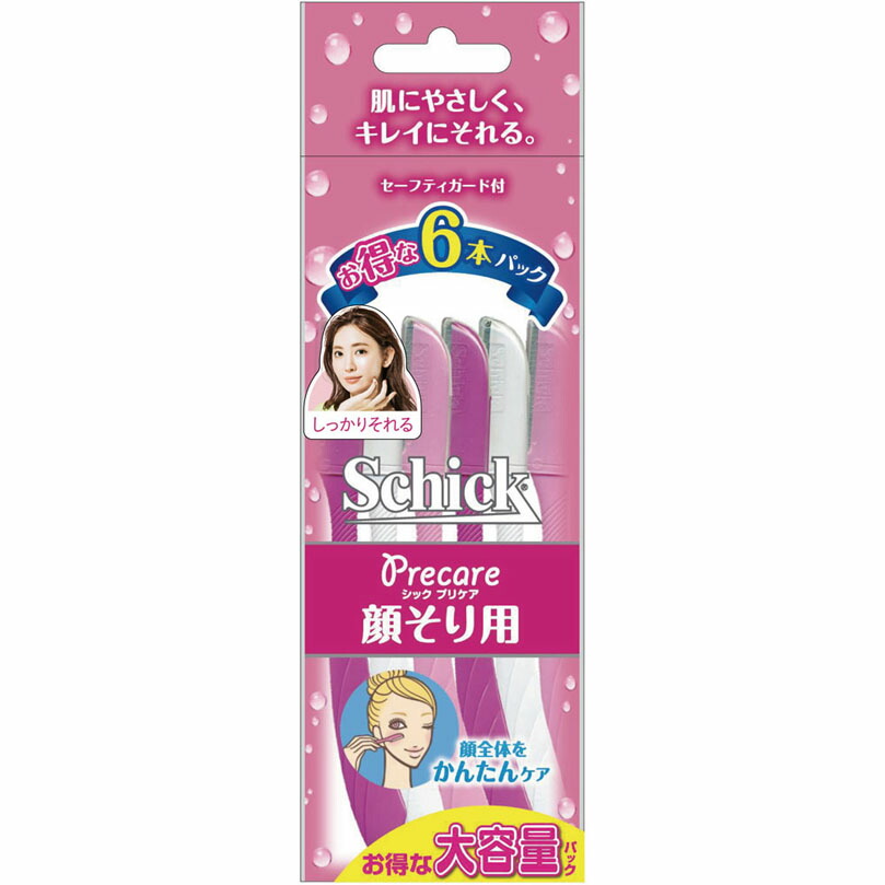 楽天市場】シック・ジャパン プリケア Lディスポ フェイス用 6本入