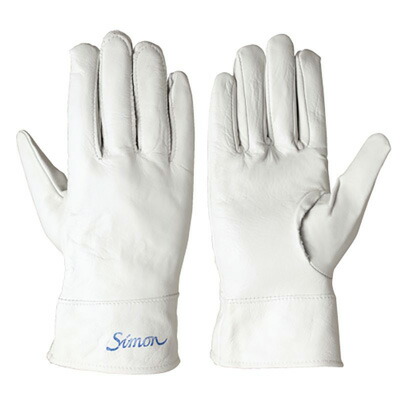 楽天市場】（10双セット）シモン 革手袋 CG715 牛本革 クレスト 袖
