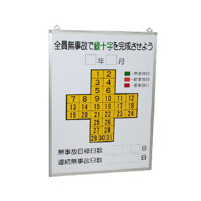 315-11 無不仕合わせ書きとどめる表(板のみ) 色合い鉄板・軽銀枠 600×450粍 社会的単位 UNIT