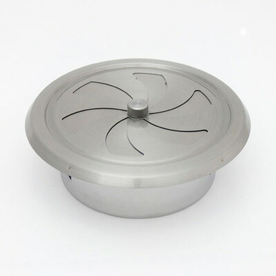風通し口 ステンレス鋼丸型金銭登録器 大きさ150 ステンレス鋼 12個 199.5mm×145mm×69m（No65）
