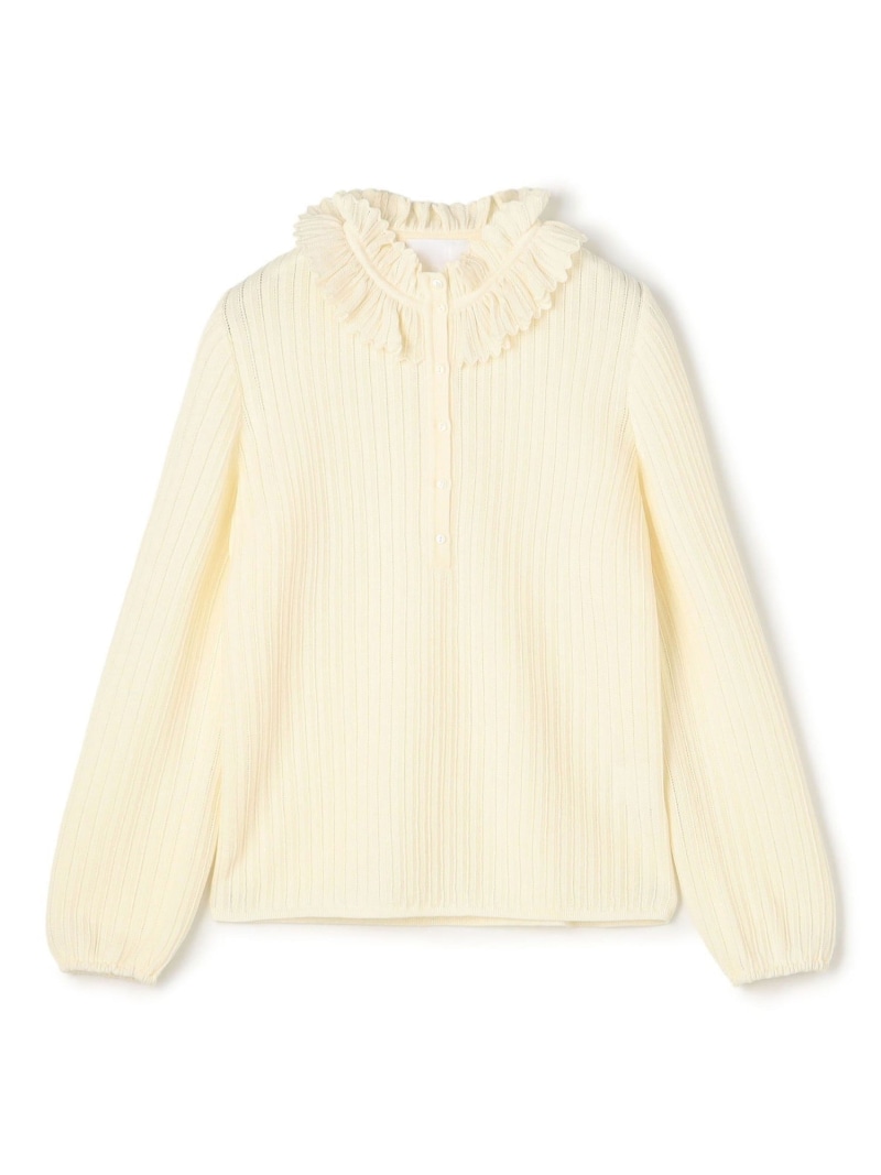 【SALE／40%OFF】Molli LONGCHAMP トップス TOMORROWLAND BUYING WEAR トゥモローランド トップス ニット ホワイト【RBA_E】【送料無料】[ Fashion]