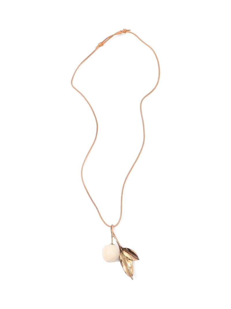 RENARD BIJOUX SMALL APPLE ネックレス TOMORROWLAND GOODS トゥモローランド アクセサリー・腕時計 ネックレス ホワイト【送料無料】[ Fashion]