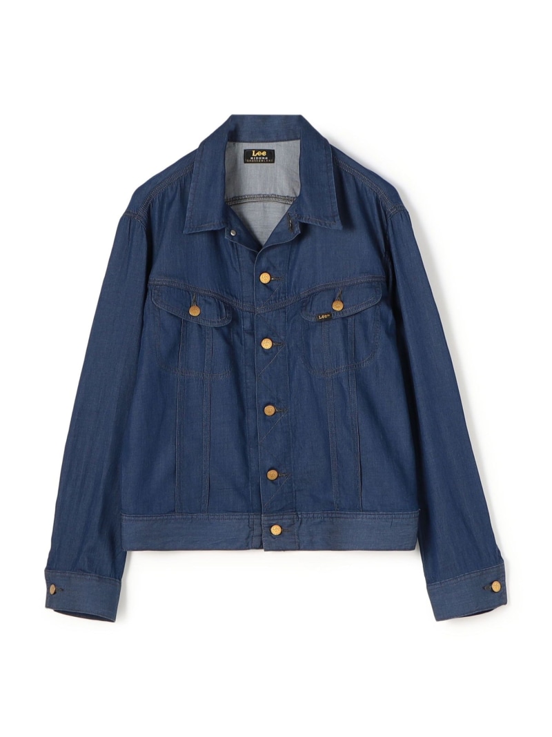 【別注】Lee Westerner Jacket 3.2オンスデニム TOMORROWLAND MEN トゥモローランド ジャケット・アウター ブルゾン・ジャンパー ブルー【送料無料】[ Fashion]