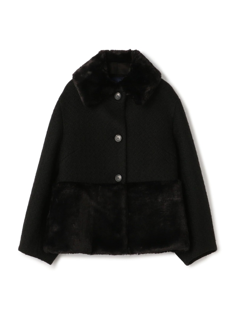 楽天市場】【SALE／30%OFF】ルミエールファンシーツイード ジップ