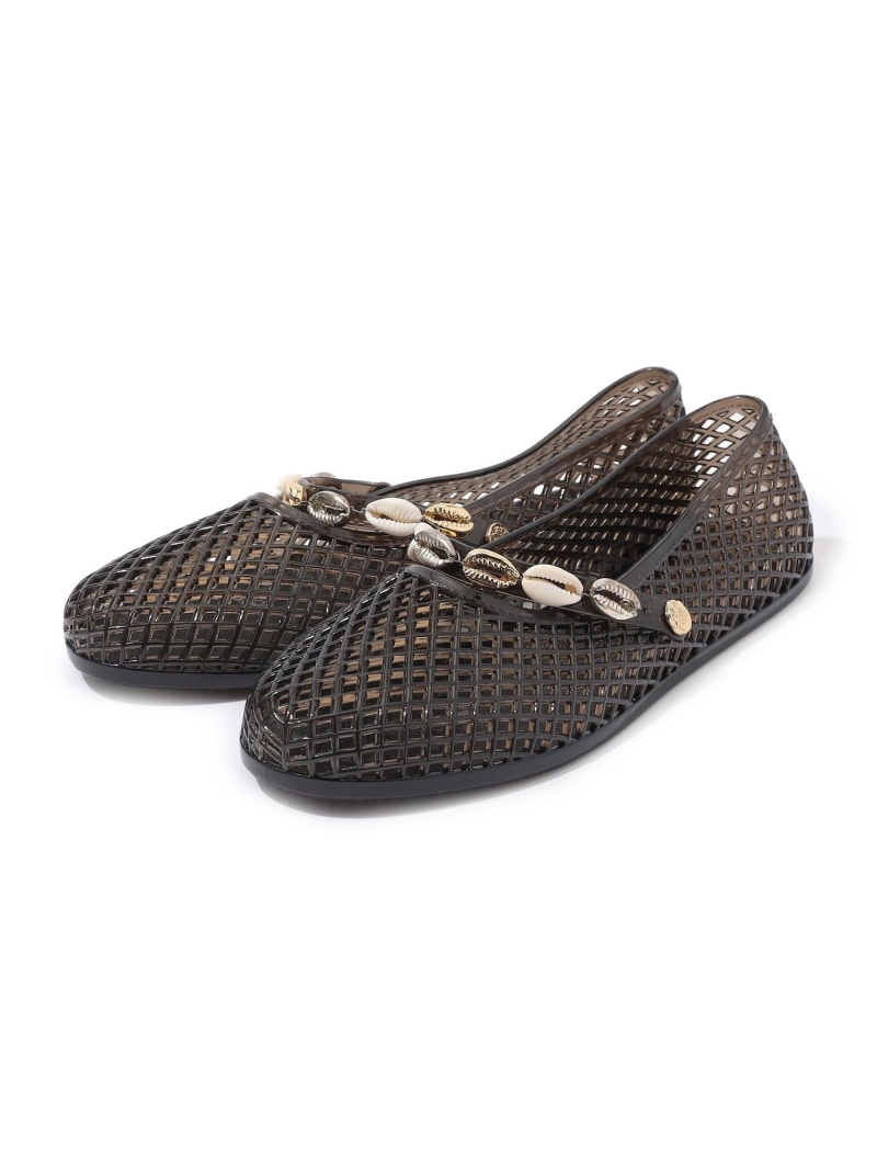 ANCIENT GREEK SANDALS IRO SHELLS 女性バレエダンサーシューズ TOMORROWLAND GOODS トゥモローランド シューズ・靴 バレーシューズ 黒いこと【貨物輸送無料】[ Fashion]