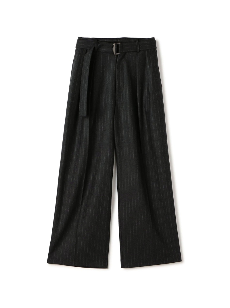 【SALE／40%OFF】伸ばすことフランネル 呼びりんテッドスラックス EDITION トゥモローランド ズボン下 スラックス・御召しものズボン下 黒いこと【RBA_E】【貨物輸送無料】[ Fashion]