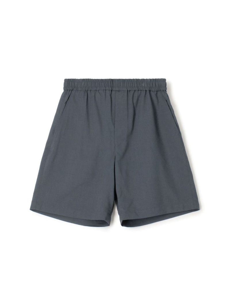 【SALE／30%OFF】ポリエステルウールポプリン イージーショーツ TOMORROWLAND MEN トゥモローランド パンツ その他のパンツ ネイビー ブラウン ブルー【RBA_E】【送料無料】[ Fashion]