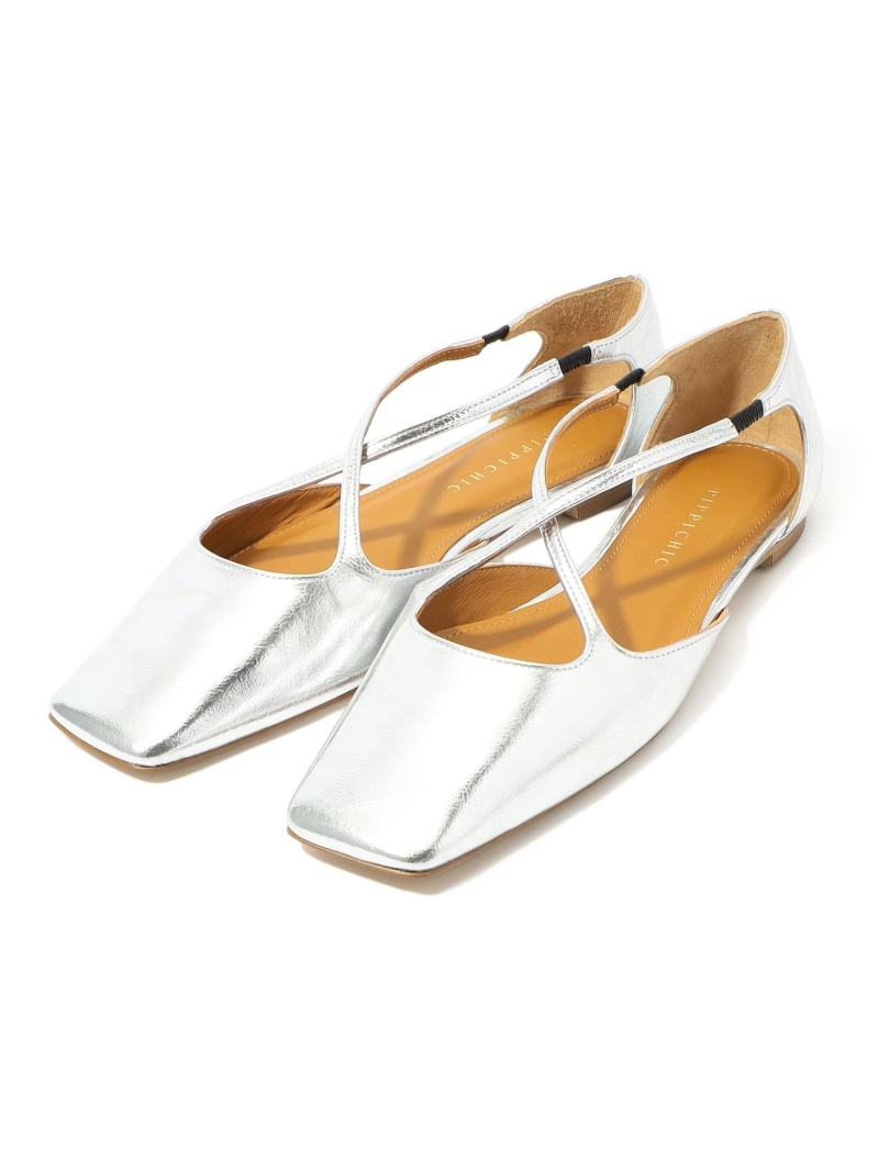 PIPPICHIC スクエアトゥフラットシューズ フラットシューズ AMBERtoeshoes6 | PIPPICHIC
