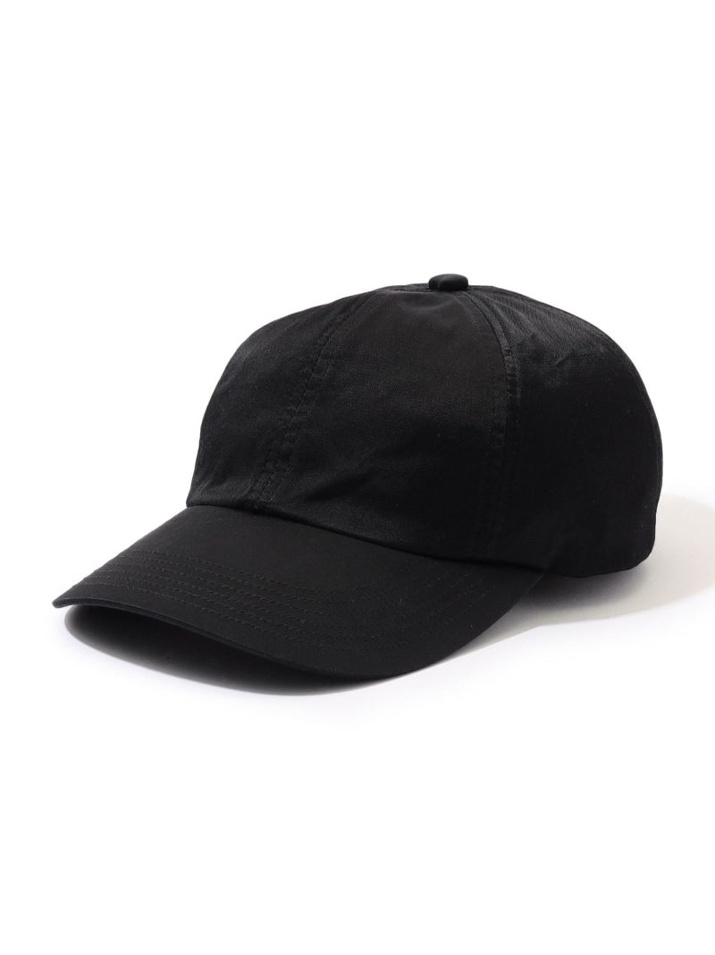 KIJIMA TAKAYUKI 6パネル サテンキャップ TOMORROWLAND GOODS トゥモローランド 帽子 キャップ ブラック グレー【送料無料】[ Fashion]