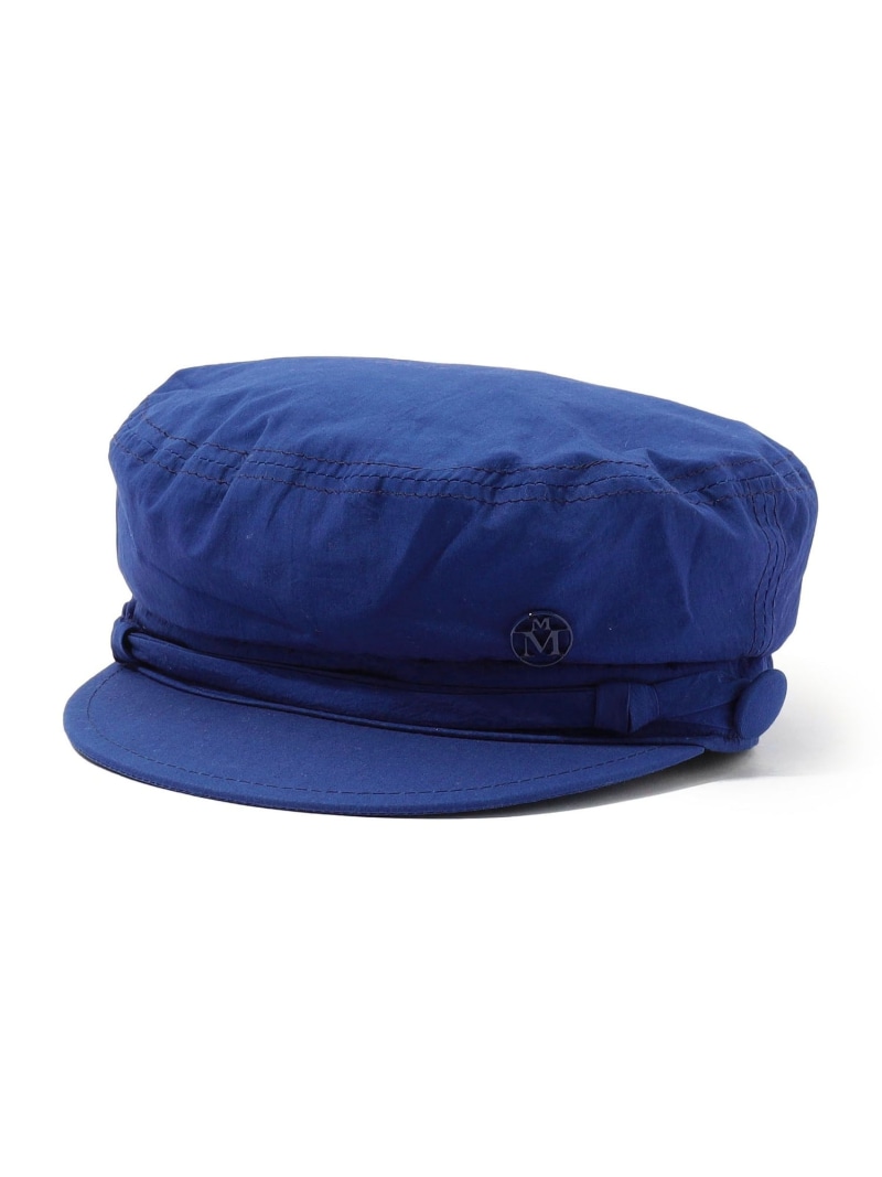 【SALE／80%OFF】MAISON MICHEL New Abby Cap TOMORROWLAND GOODS トゥモローランド かぶり笠 キャスケット 赤銅色 青み【RBA_E】【貨物輸送無料】[ Fashion]