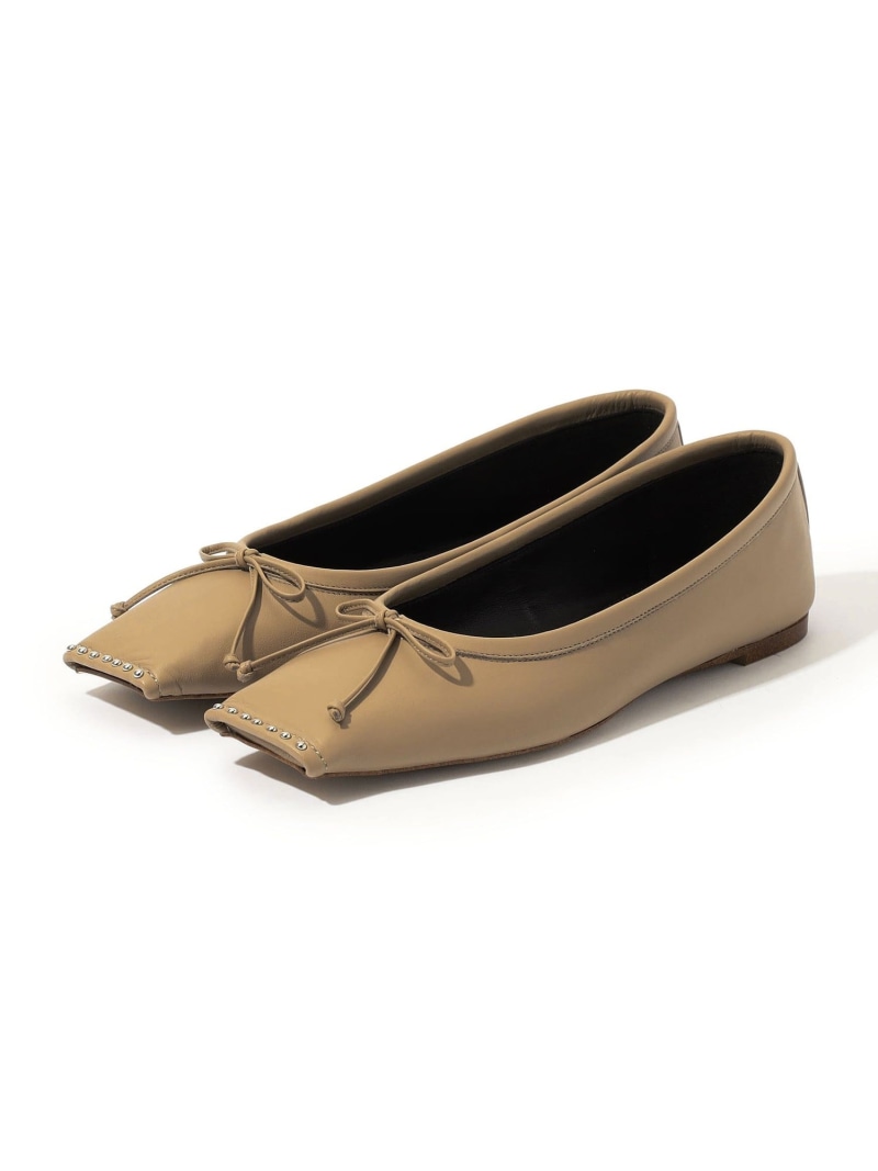 CHEMBUR SQ FLAT STUDS BALLET シューズ TOMORROWLAND GOODS トゥモローランド シューズ・靴 バレエシューズ【送料無料】[ Fashion]｜TOMORROWLAND