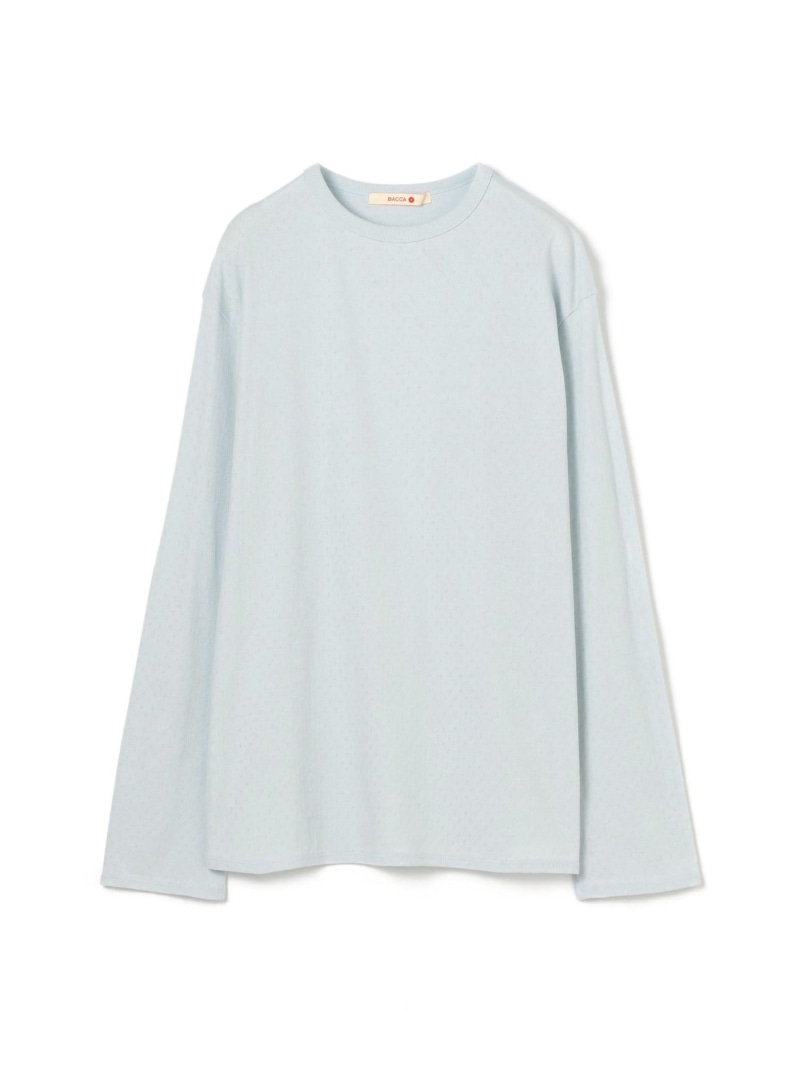 【SALE／40%OFF】ハイツイストレース コットンロングプルオーバー BACCA トゥモローランド トップス カットソー・Tシャツ ホワイト【RBA_E】【送料無料】[ Fashion]