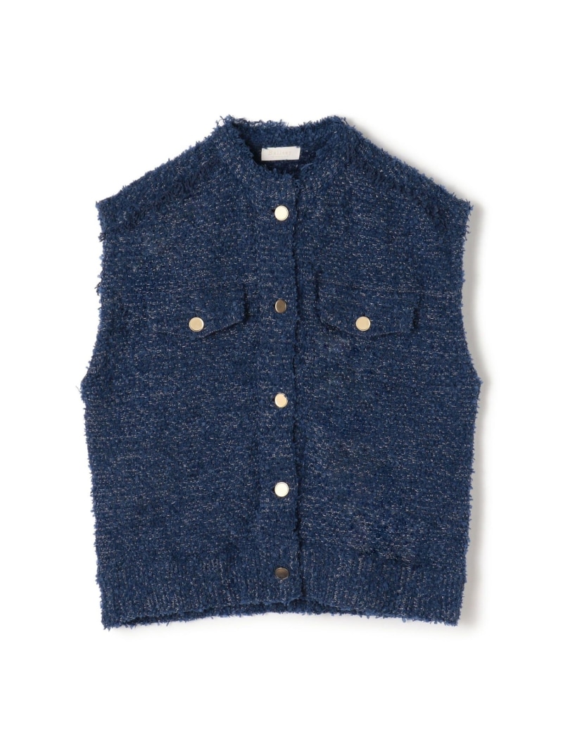 楽天市場】【SALE／40%OFF】ソフトシャイニーブークレー ショートジレ