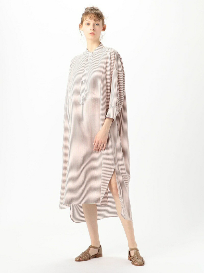 Tomorrowland レディース ワンピース トゥモローランド Fashion レディースファッション Galerie Vie Piccolo Buying ストライプシャツワンピース Goods Sale 60 Off Salvatore Piccolo テンセル ストライプシャツワンピース Galerie Vie Buying Goods