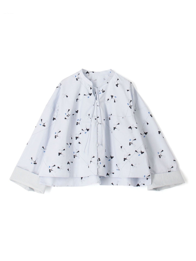トライアングルクロスプリント バルジングブラウス DES PRES トゥモローランド トップス シャツ・ブラウス【送料無料】[ Fashion] 25,344円