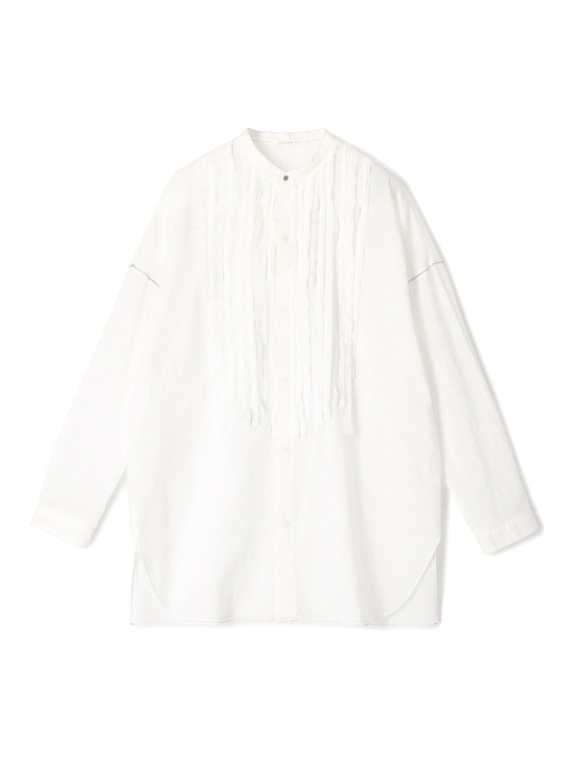 【SALE／40%OFF】インドコットン ブザムシャツ GALERIE VIE トゥモローランド トップス シャツ・ブラウス グレー ホワイト ネイビー【RBA_E】【送料無料】[ Fashion] 14,454円