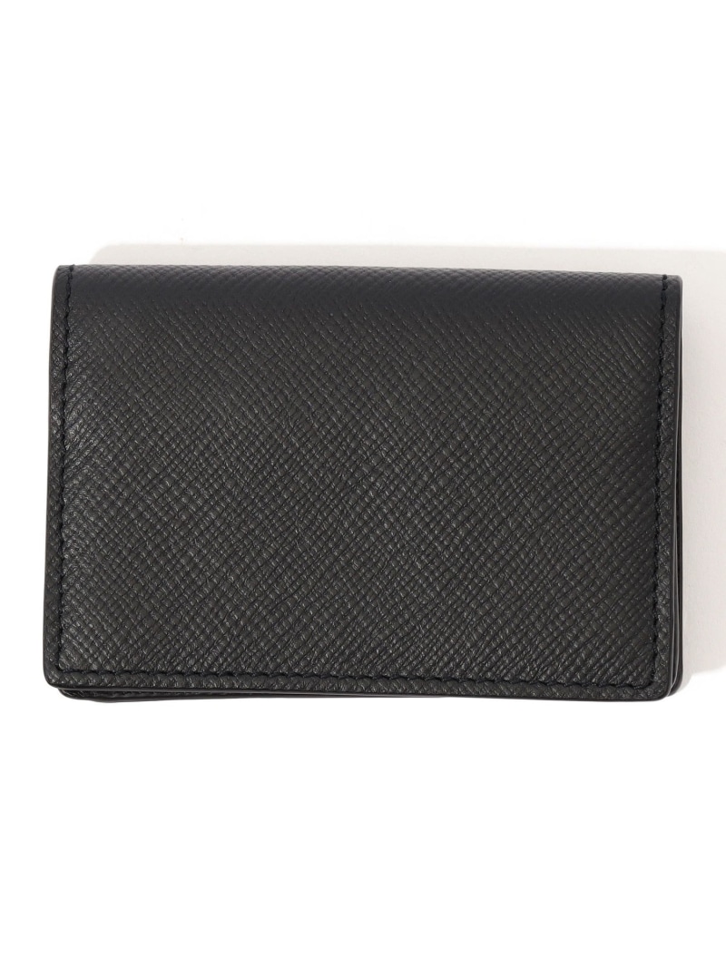 SMYTHSON CARD CASE TOMORROWLAND GOODS トゥモローランド 財布・ポーチ・ケース 名刺入れ・カードケース ブラック ネイビー【送料無料】[ Fashion]