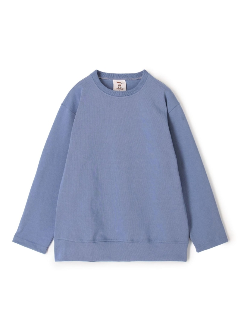 【別注】BARBARIAN コットン ロングスリーブクルーネックカットソー TOMORROWLAND MEN トゥモローランド トップス カットソー・Tシャツ ホワイト ブルー グレー【送料無料】[ Fashion]