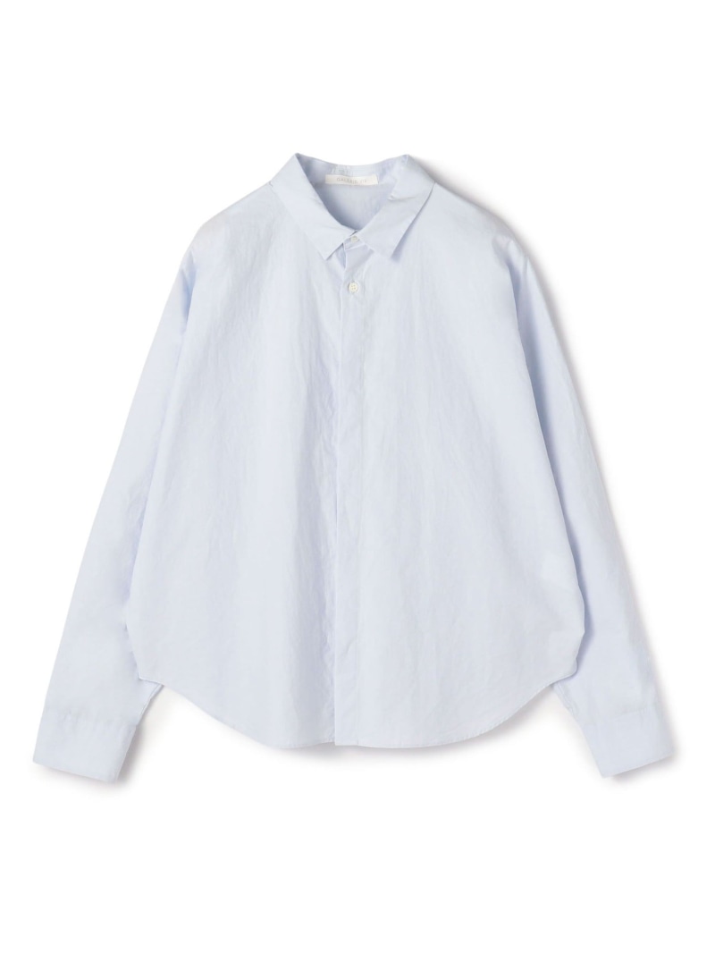 未使用❤️GALERIE VIE ダブルクロス ワイドプルオーバーシャツ　ゆったり □ダブルクロス ワイドプルオーバーシャツ｜トゥモローランド 公式通販