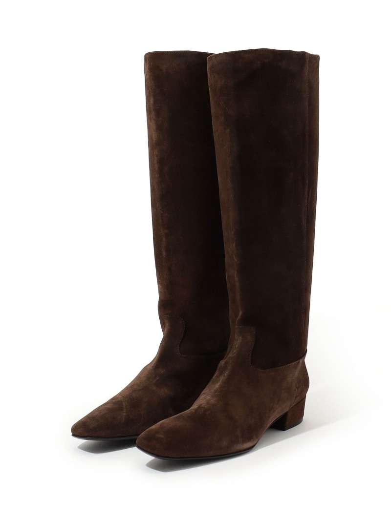 【SALE／40%OFF】FABIO RUSCONI VELOUR ロングブーツ TOMORROWLAND GOODS トゥモローランド シューズ・靴 ブーツ【RBA_E】【貨物輸送無料】[ Fashion] 靴-ブーツ