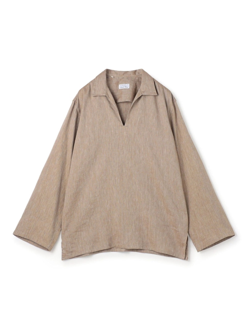 【別注】Salvatore Piccolo HAVANA コットンリネン プルオーバーロングスリーブ カプリシャツ TOMORROWLAND MEN トゥモローランド トップス シャツ・ブラウス【送料無料】[ Fashion]