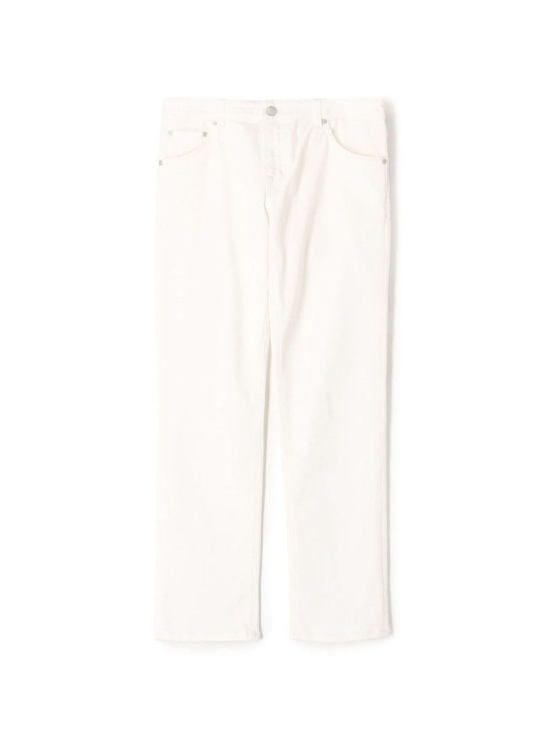 【別注】PT TORINO ストレッチホワイトデニム 5ポケットパンツ TOMORROWLAND MEN トゥモローランド パンツ ジーンズ・デニムパンツ ホワイト【送料無料】[ Fashion]