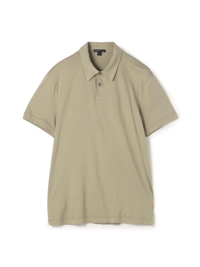 コットンジャージー ポロシャツ MBEL3710 JAMES PERSE トゥモローランド トップス ポロシャツ ベージュ【送料無料】[ Fashion]