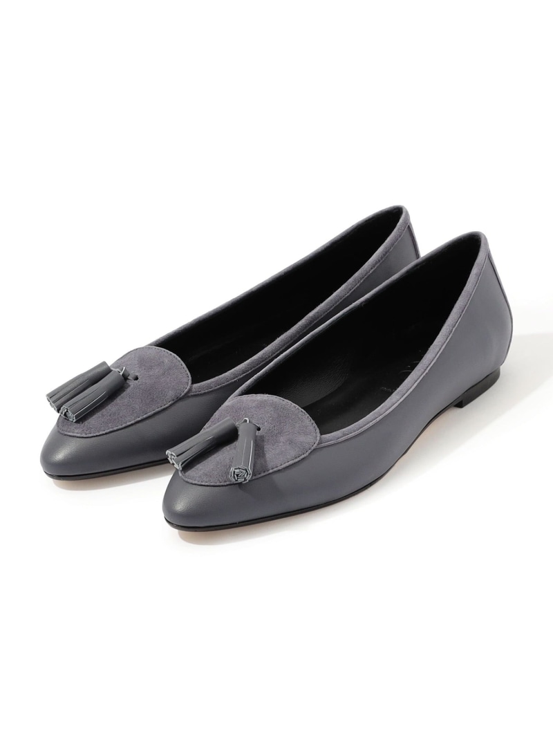Aeyde FLORIS TASSEL フラットシューズ TOMORROWLAND GOODS トゥモローランド シューズ・靴 バレエシューズ パープル【送料無料】[ Fashion]｜TOMORROWLAND