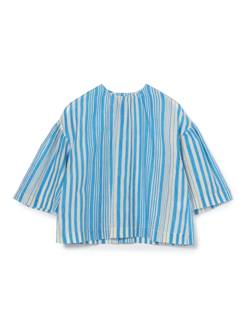 コットンシルクプリント プルオーバーブラウス SOULEIADO トゥモローランド トップス シャツ・ブラウス ピンク【送料無料】[ Fashion]