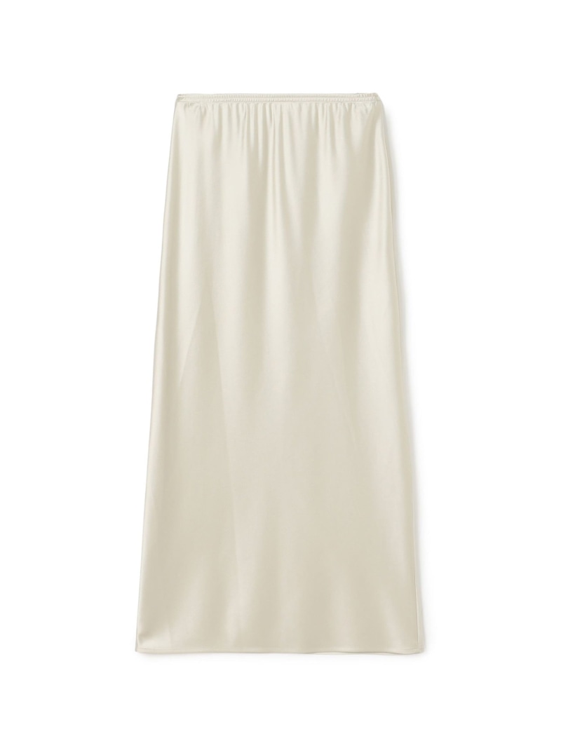【SALE／40%OFF】シルクストレッチサテン エラスティックストレートスカート DES PRES トゥモローランド スカート ロング・マキシスカート ブラック【RBA_E】【送料無料】[ Fashion]｜TOMORROWLAND