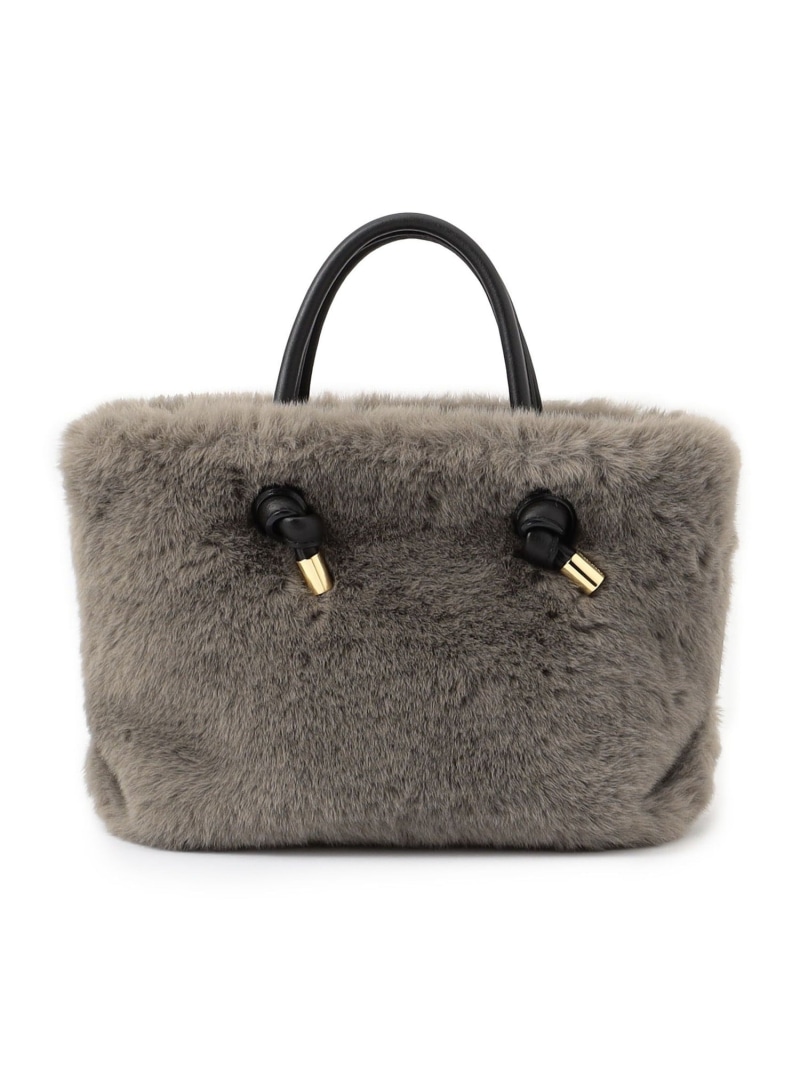 VIOLAd'ORO ELMO 2WAY トートバッグ TOMORROWLAND GOODS トゥモローランド バッグ ハンドバッグ グレー【送料無料】[ Fashion]