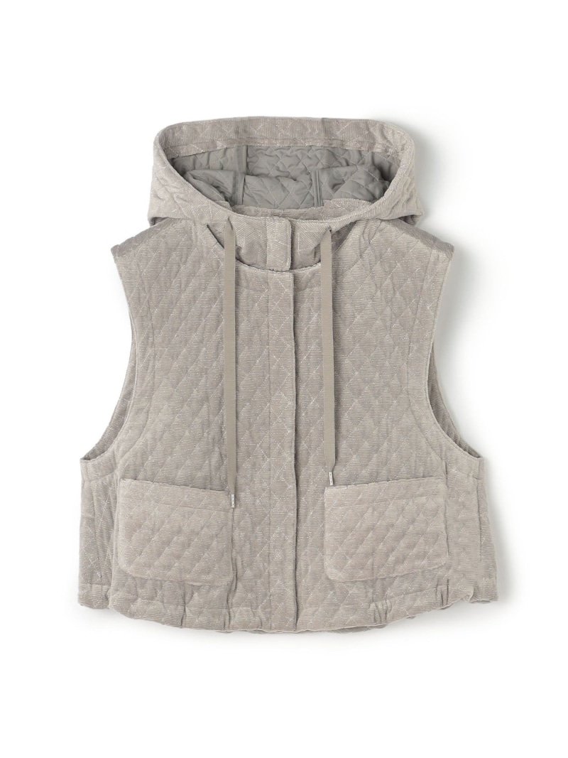 【Ballsey】トゥモローランド プードルファー Vネックベスト Tomorrowland BALLSEY / トゥモローランドボールジー | プードル