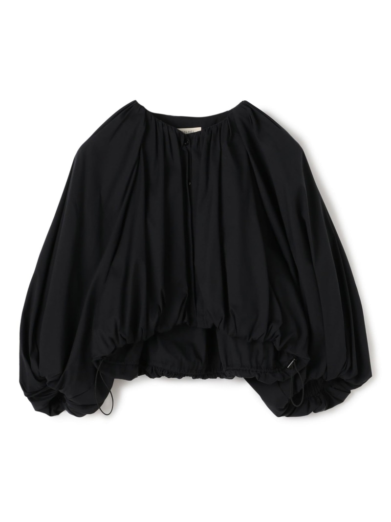 【SALE／60%OFF】コットンストレッチポプリン クロップドバブルブルゾン DES PRES トゥモローランド ジャケット・アウター ブルゾン・ジャンパー ホワイト ブラック【RBA_E】【送料無料】[ Fashion]