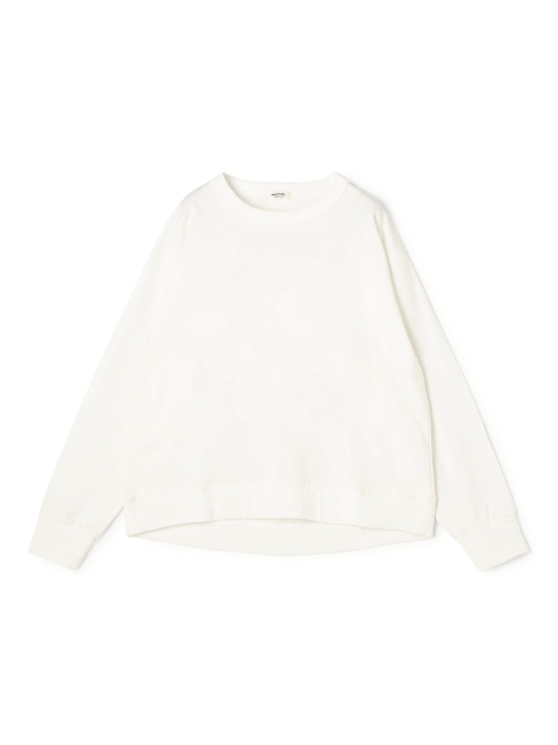 【SALE／50%OFF】ハイゲージスエット ロングスリーブプルオーバー MACPHEE トゥモローランド トップス スウェット・トレーナー ベージュ 白いこと【RBA_E】【貨物輸送無料】[ Fashion]