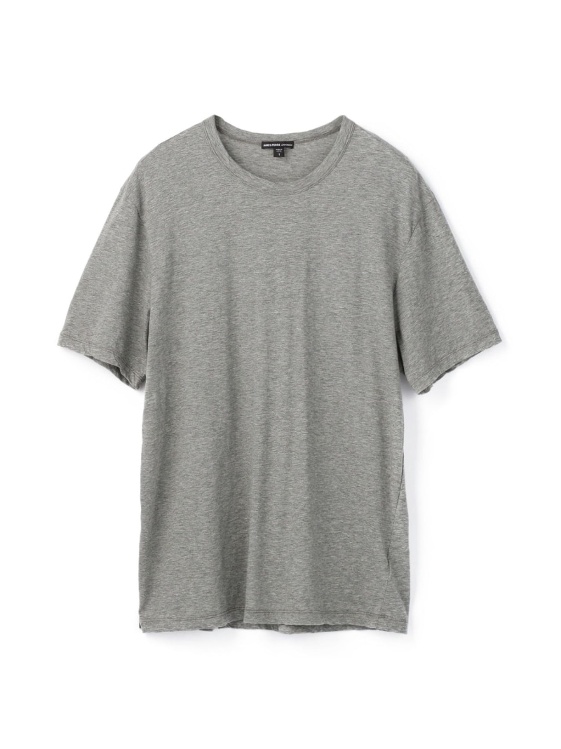 リュクス ジャージークルーネックTシャツ MELJ3199 JAMES PERSE トゥモローランド トップス カットソー・Tシャツ グレー ホワイト ブラック【送料無料】[ Fashion]