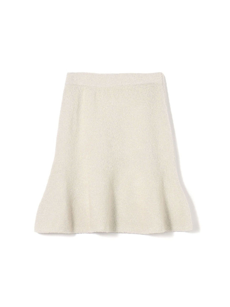 【SALE／70%OFF】ウールシルクストレッチブークレー フレアミニスカート Ballsey トゥモローランド スカート ミニスカート イエロー【RBA_E】【送料無料】[ Fashion]
