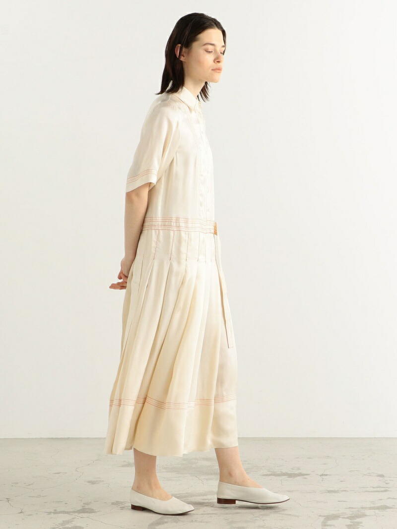限定価格セール Lee Mathews Adelaide ハーフスリーブロングシャツワンピース Tomorrowland Buying Wear トゥモローランド ワンピース シャツワンピース 送料無料 Rakuten Fashion 魅力的な Fiker Org